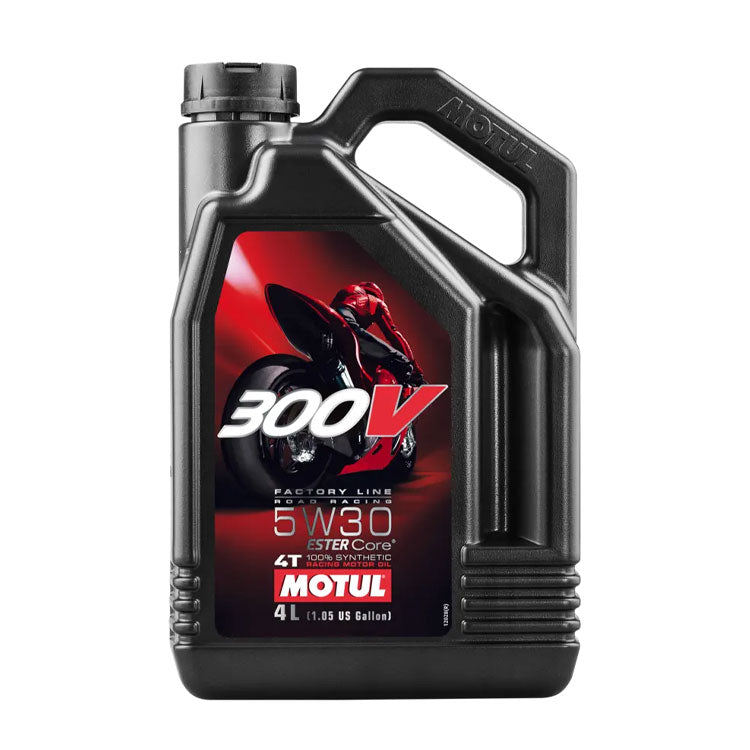 MOTUL 300V 4T FACTORY LINE ROAD RACING 5W30 (4 LITER)