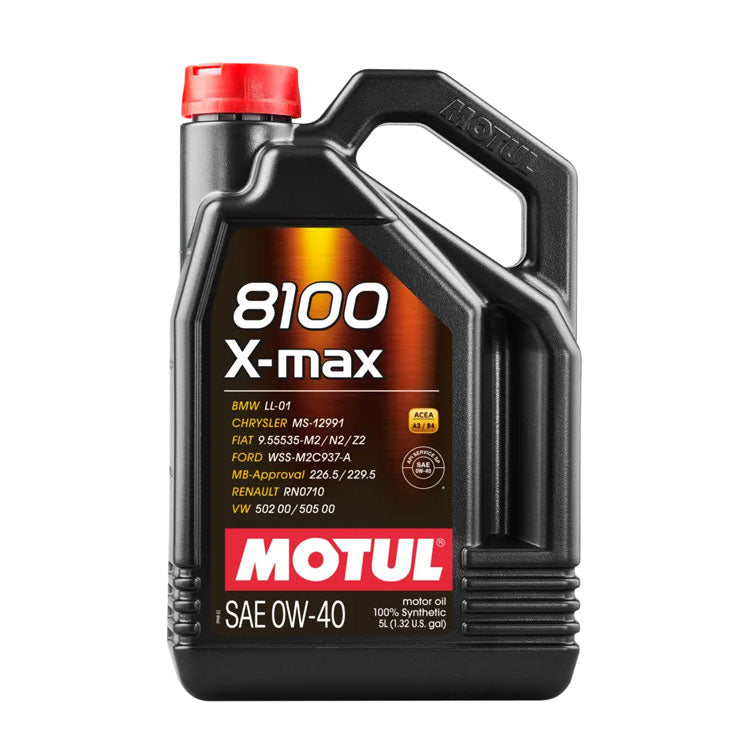 MOTUL 8100 X-MAX 0W40 (5 LITER)