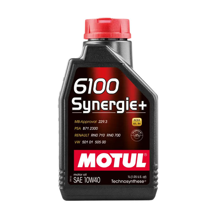 MOTUL 6100 SYNERGIE+ 10W40 (1 LITER)