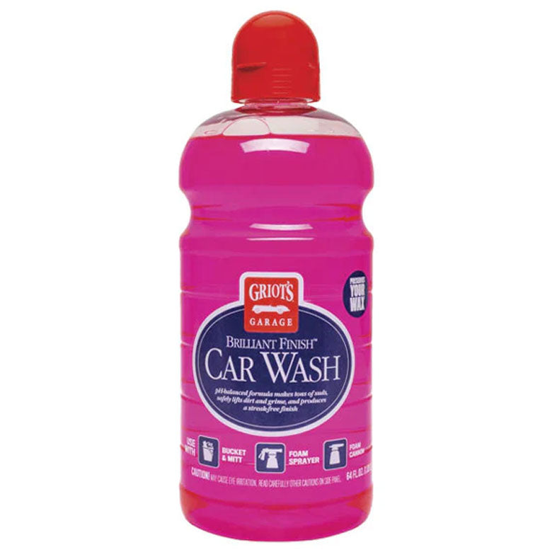 GRIOT'S GARAGE BRILLIANT FINISH CAR WASH (64 OZ)