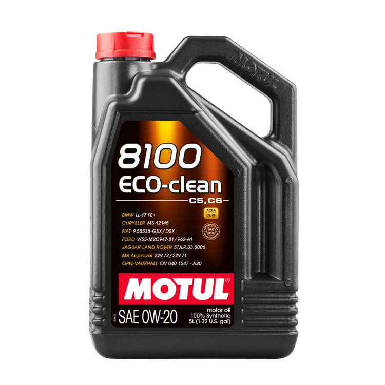MOTUL 8100 ECO-CLEAN 0W20 (5 LITER)