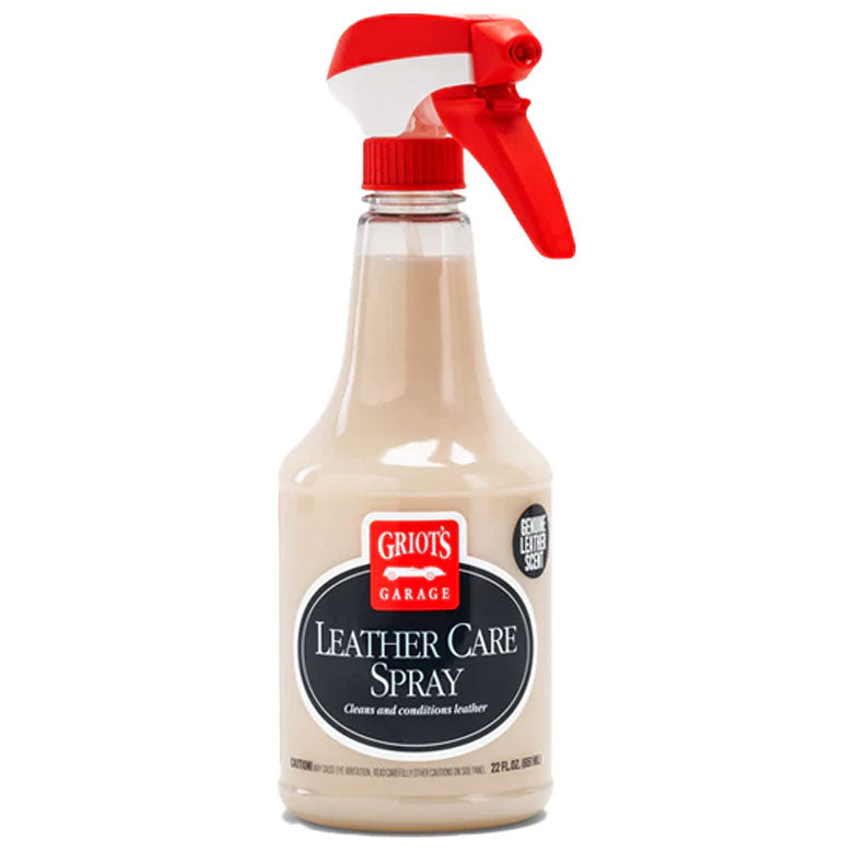 GRIOT'S GARAGE LEATHER CARE SPRAY (22 OZ)
