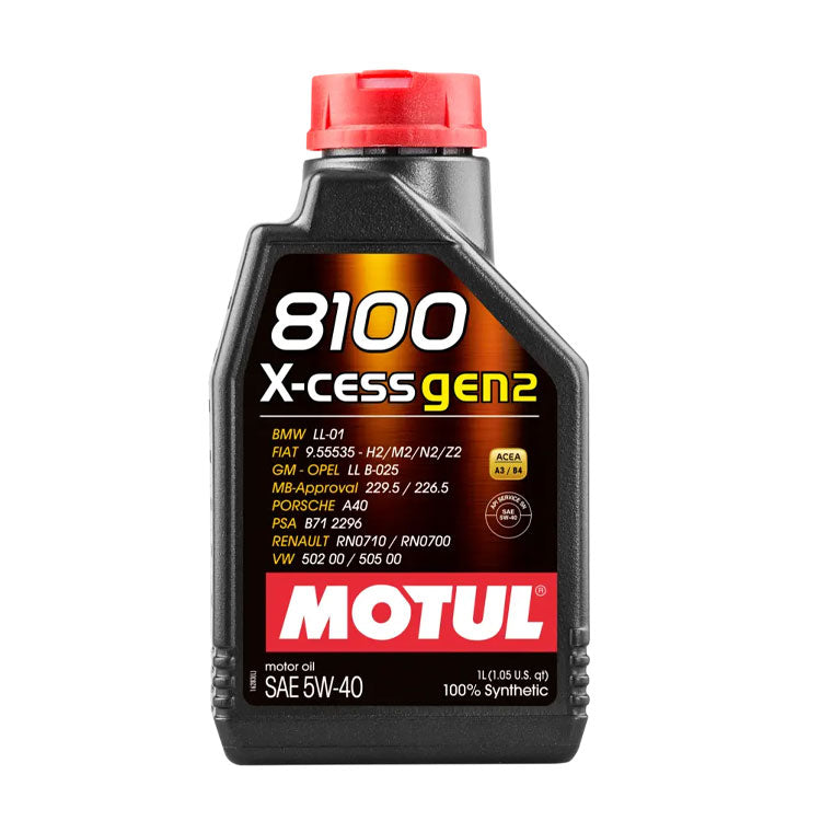 MOTUL 8100 X-CESS GEN2 5W40 (1 LITER)