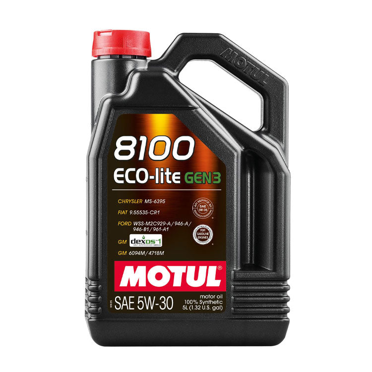 MOTUL 8100 ECO-LITE GEN3 5W30 (5 LITER)