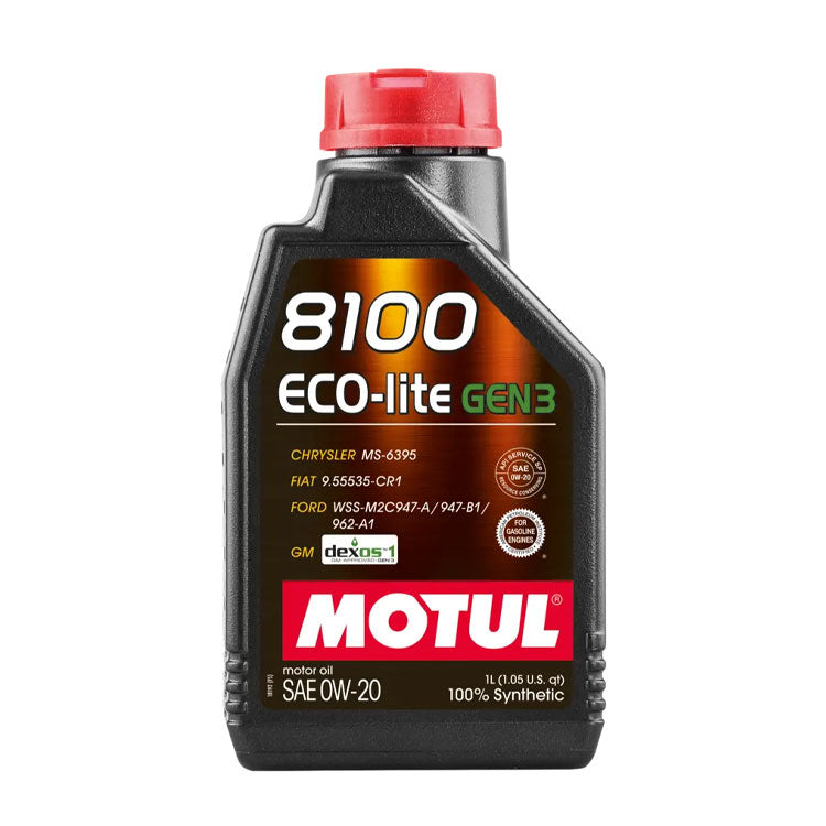 MOTUL 8100 ECO-LITE GEN3 0W20 (1 LITER)