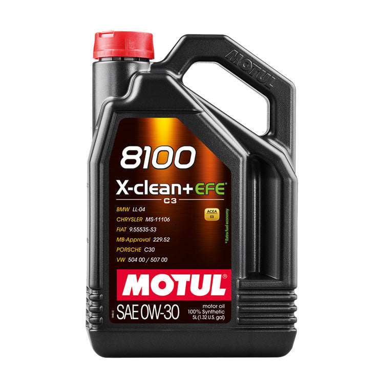 MOTUL 8100 X-CLEAN + EFE 0W30 (5 LITER)
