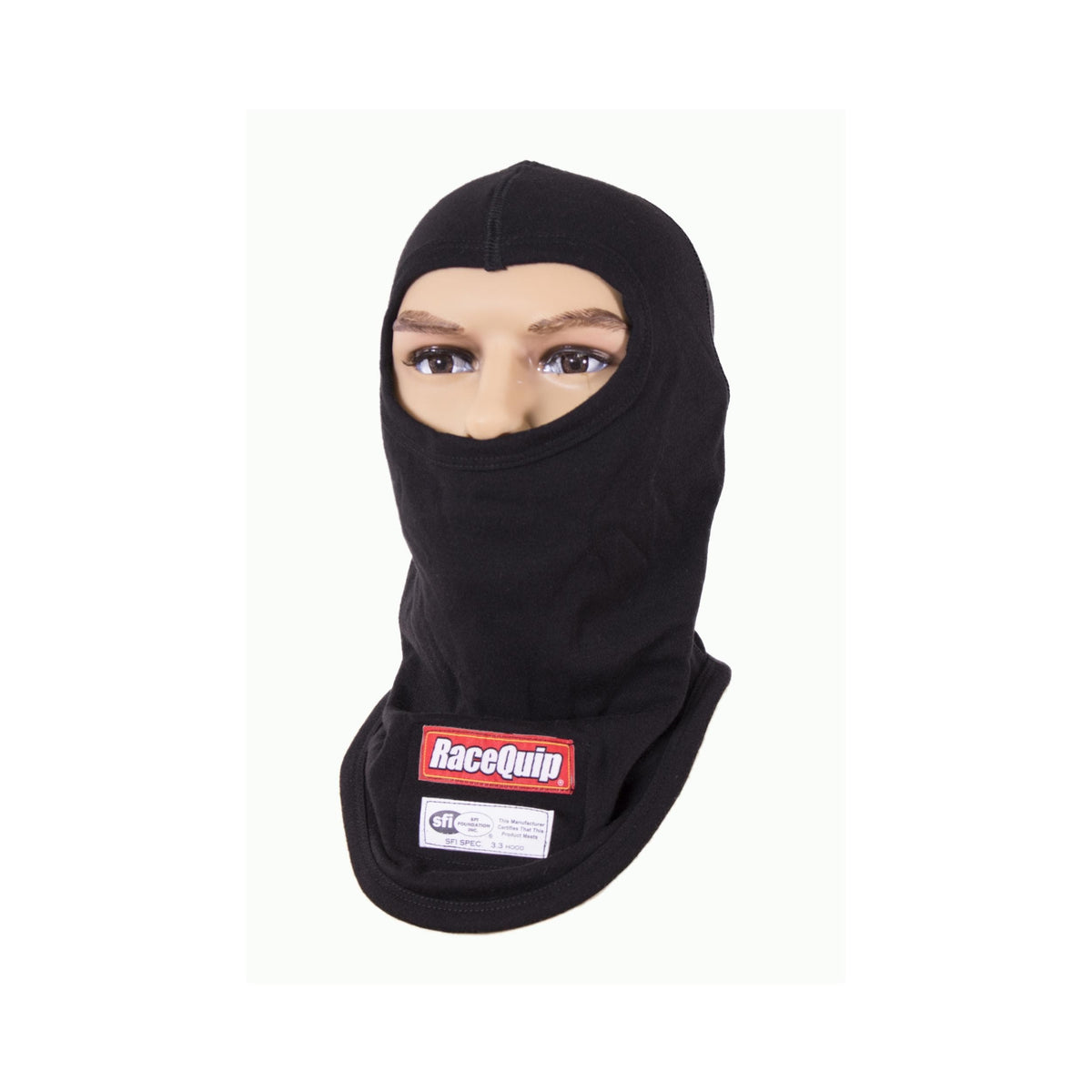 RaceQuip Black SFI 3.3 Fr Single Layer Hood