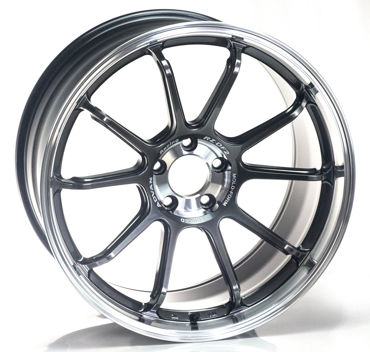 Advan RZ-DF2 - 19x9.5 +22 / 19x10.5 +32 / 5x120 (F80 M3 / F82 M4 / F87 M2 Fitment) *Set of 4*