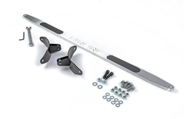 Dinan 97-03 BMW 525i/528i/530i/540i/M5 (E39) Brushed Alum. w/Carbon Inlays Shock Tower Brace - Rear