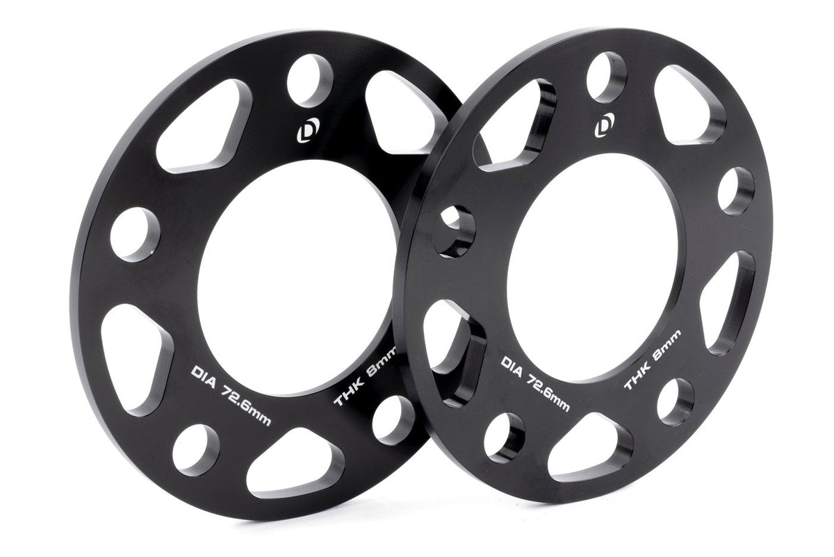 Dinan Wheel Spacers - 5x120 - 72.6mm CB - 8mm Thick (Set of 2)