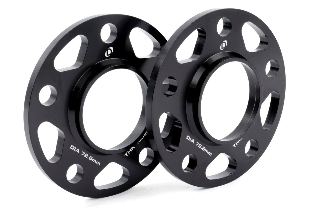 Dinan Wheel Spacers - 5x120 - 72.6mm CB - 10mm Thick (Set of 2)