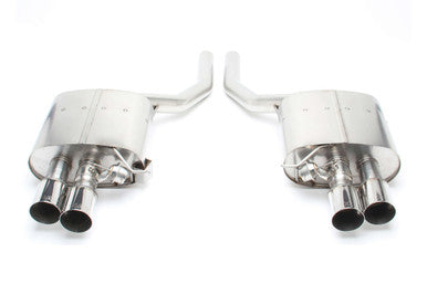 Dinan 11-16 BMW 550i (F10) Free Flow Axleback Exhaust System - Polished Tips