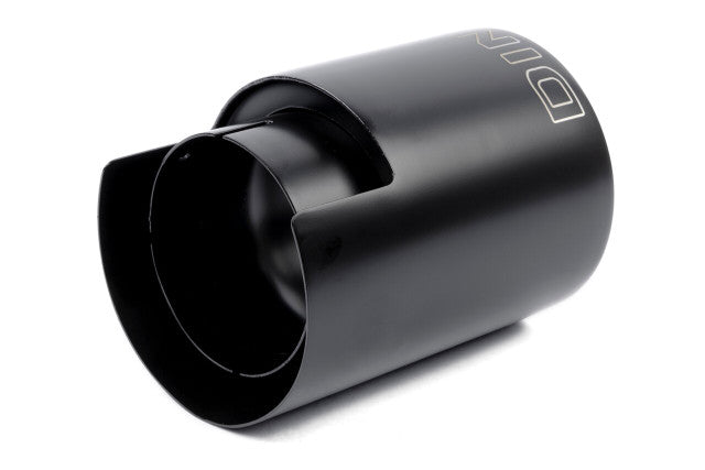 Dinan Double-Walled 4.5in Clamp-On Exhaust Tip - Black - 4.5in Outlet / 3.25in Inlet (D663-0644-BOX)