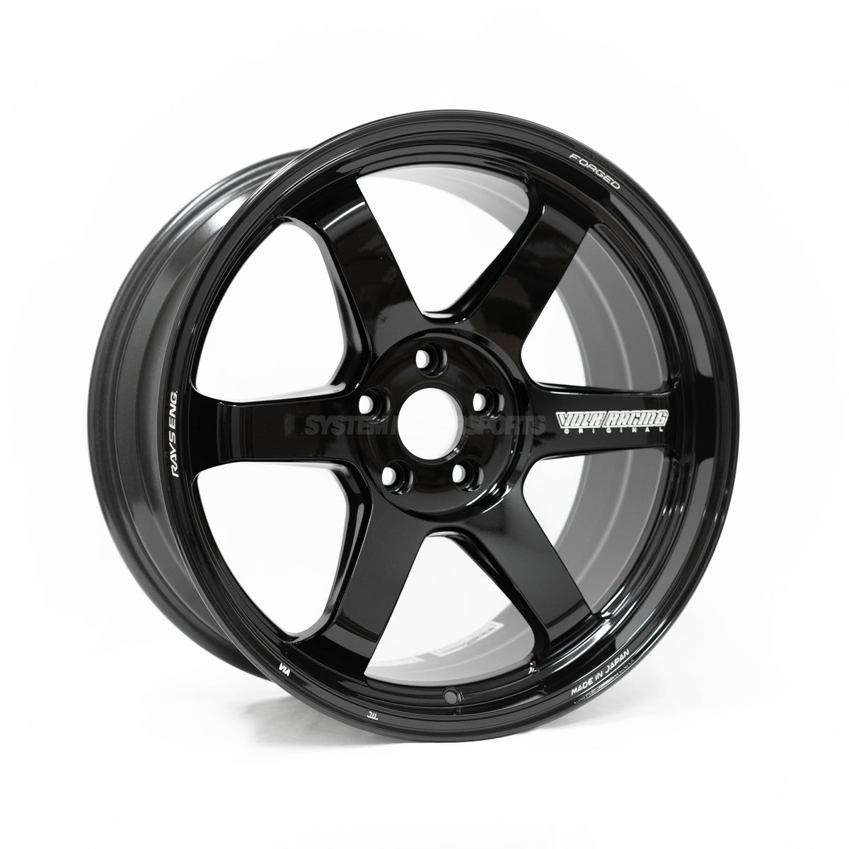 Volk Racing TE37 Ultra M-Spec - 20x10 +30 / 20x11 +32 / 5x120 - Gloss Black (Tesla Model S/X Fitment) *SET OF 4*