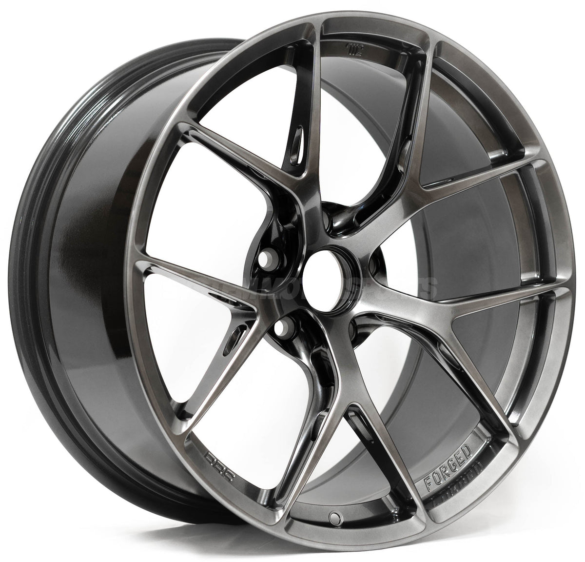 BBS FI-R Center Lock Satin Black Wheel