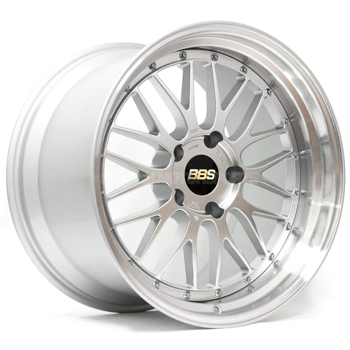 BBS LM - 19x9 +27 / 19x10 +25 / 5x120 - Diamond Silver w/ Diamond Cut Rim (BMW F87 M2 / E46 M3 Fitment) *Set of 4*