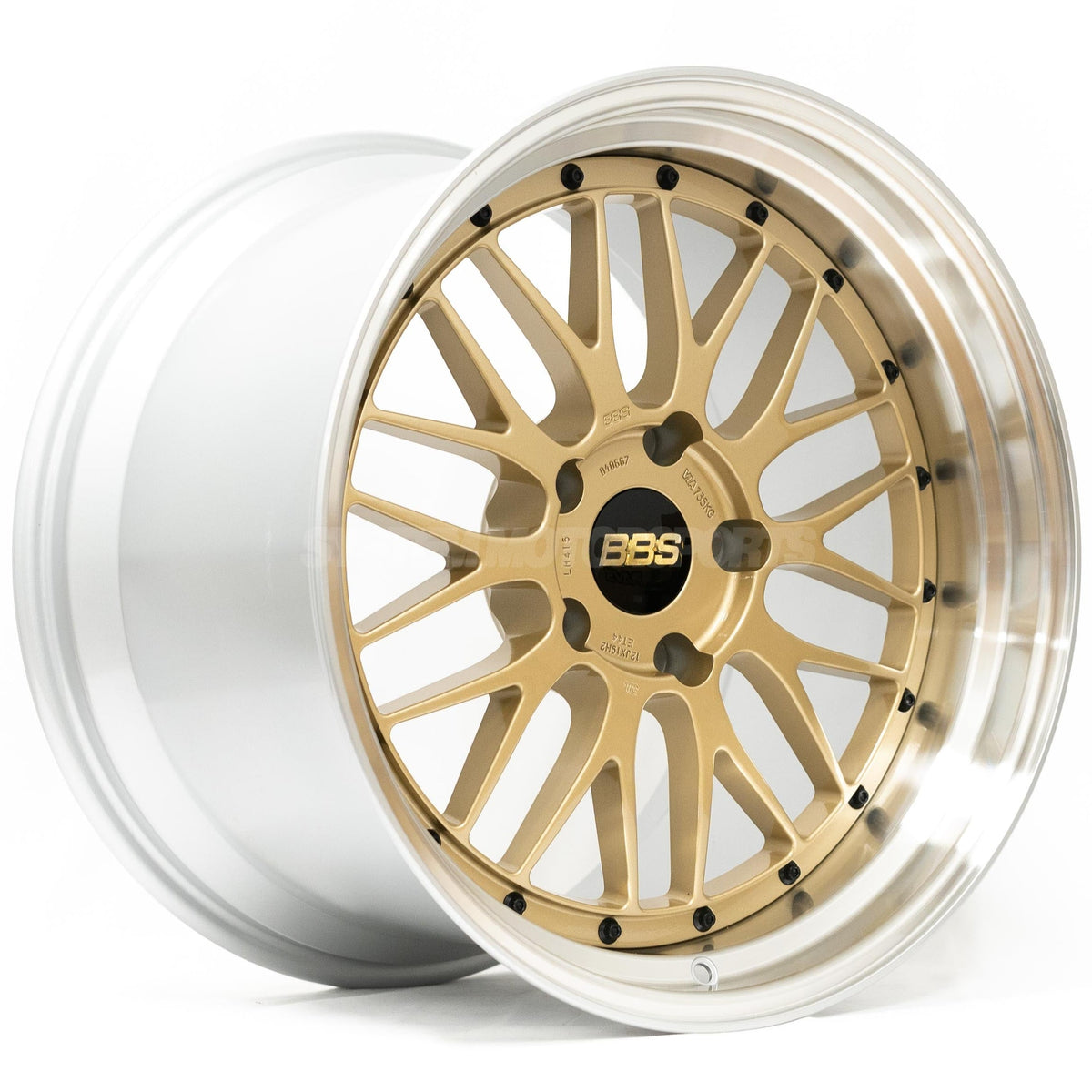 BBS LM - 19x9 +27 / 19x10 +25 / 5x120 - Gold w/ Diamond Cut Rim (BMW F87 M2 / E46 M3 Fitment) *Set of 4*