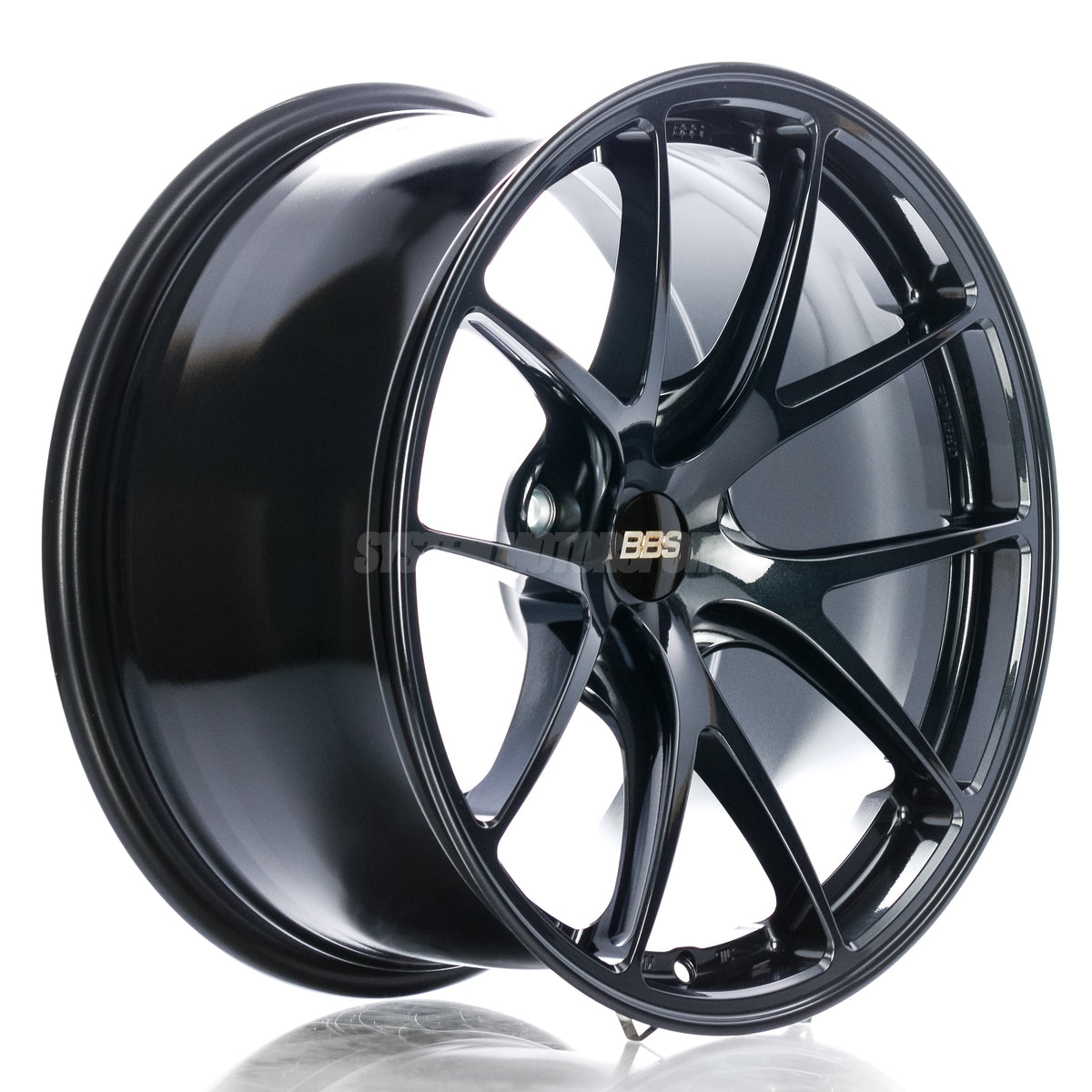 BBS RI-A - 18x9.5 +23 / 18x10 +25 / 5x120 - Black Blue (E46 M3 / E90 M3 / E92 M3 / E93 M3 Fitment) *Set of 4*