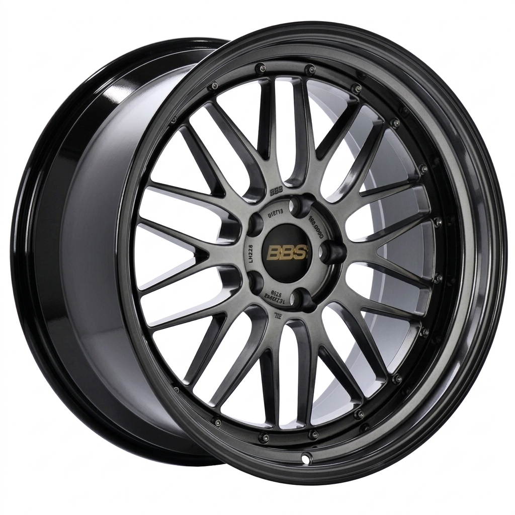 BBS LM-R 19x9.5 5x130 ET40 CB71.6 Diamond Black Center Diamond Cut Lip Wheel