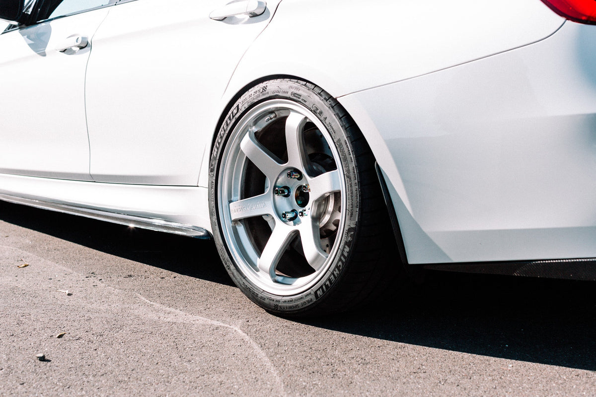 Volk Racing TE37 Saga S-Plus - 19x9.5 +20 / 19x11 +37 5x120 - Diamond Silver (F80 M3 / F82 M4 / F87 M2 Fitment) *Set of 4*