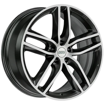 BBS SX 17x7.5 5x108 ET45 Sport Silver Wheel -70mm PFS/Clip Required