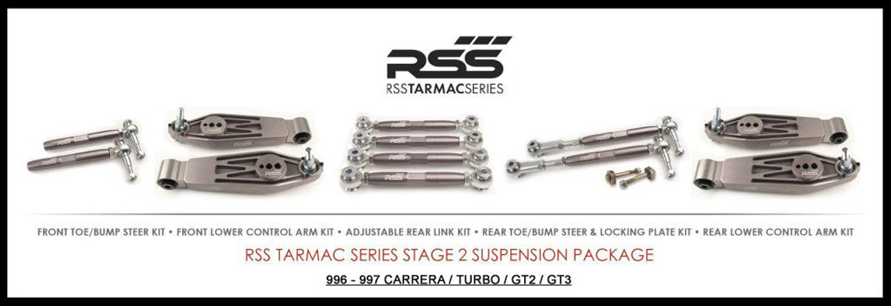 RSS TS-2 Stage 2 Suspension Kit (996, C2, C4, GT3, Turbo)