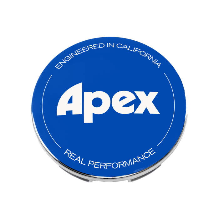 Apex Gloss Wheel Center Cap - New Logo