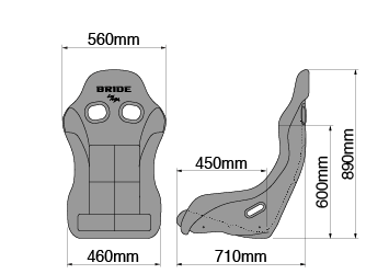 BRIDE Zeta IV Veria Seat