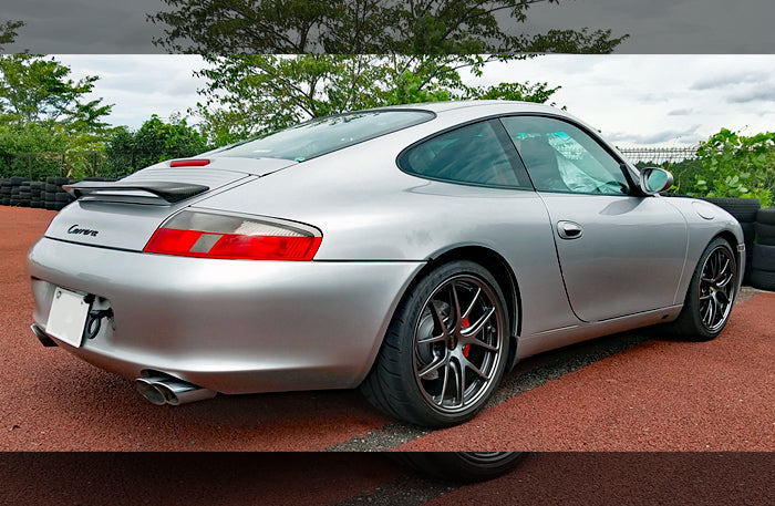 BBS RI-A - 18x8.5 / 18x10 / 5x130 - Matte Graphite (Porsche 996 NB / Carrera Fitment) *Set of 4*