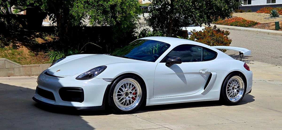 BBS E88 - 19" Porsche 718/981 Cayman GT4 Fitment (5-Lug) *Set of 4*