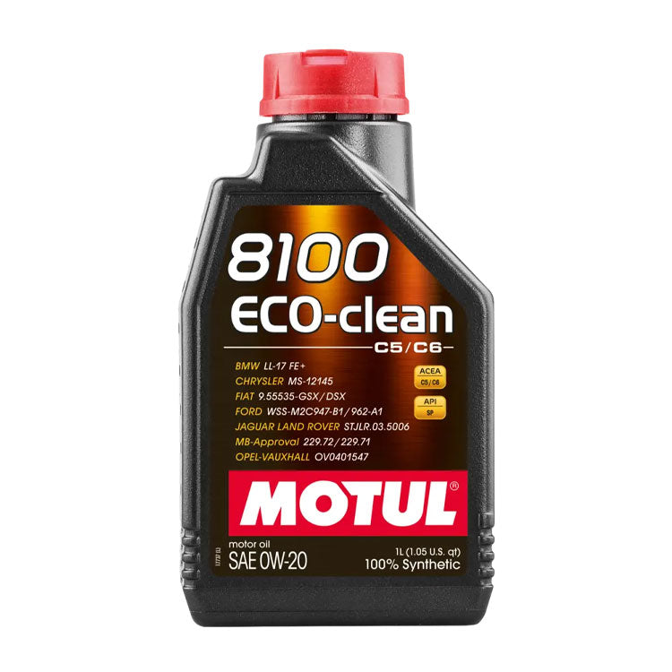MOTUL 8100 ECO-CLEAN 0W20 (1 LITER)