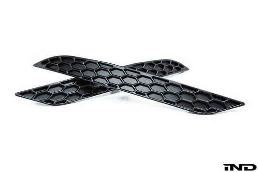 Acexxon MK7.5 Golf GTI / Golf R Rear Reflector Insert Set - Honeycomb