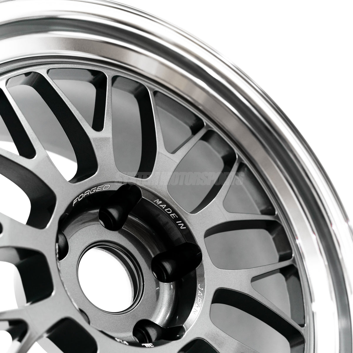 Volk Racing 21A - 18x9.5 / +20 / 5x114.3 - Dark Gunmetal / Rim DC *Set of 4*
