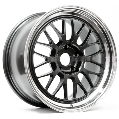 Volk Racing 21A - 18x9.5 / +20 / 5x114.3 - Dark Gunmetal / Rim DC *Set of 4*