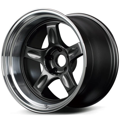 Volk Racing 21C - 18x9.5 / 18x10.5 / 5x112 - Dark Gunmetal / Rim DC (A9x MKV Supra Fitment) *Set of 4*