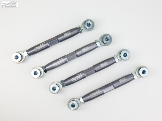 RSS Rear Adjustable Upper Link Kit "Dog Bones" (996-997 all)