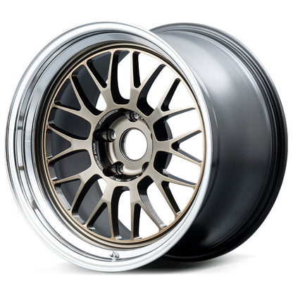 Volk Racing 21A Spec-SR - 18x9.5 / +22 / 5x120 - Shining Bronze Metal / Rim DC *Set of 4*