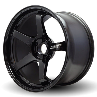Advan Racing GT Beyond - 19x9.5 +25 / 19x10.5 +32 / 5x112 - Racing Titanium Black *Set of 4*