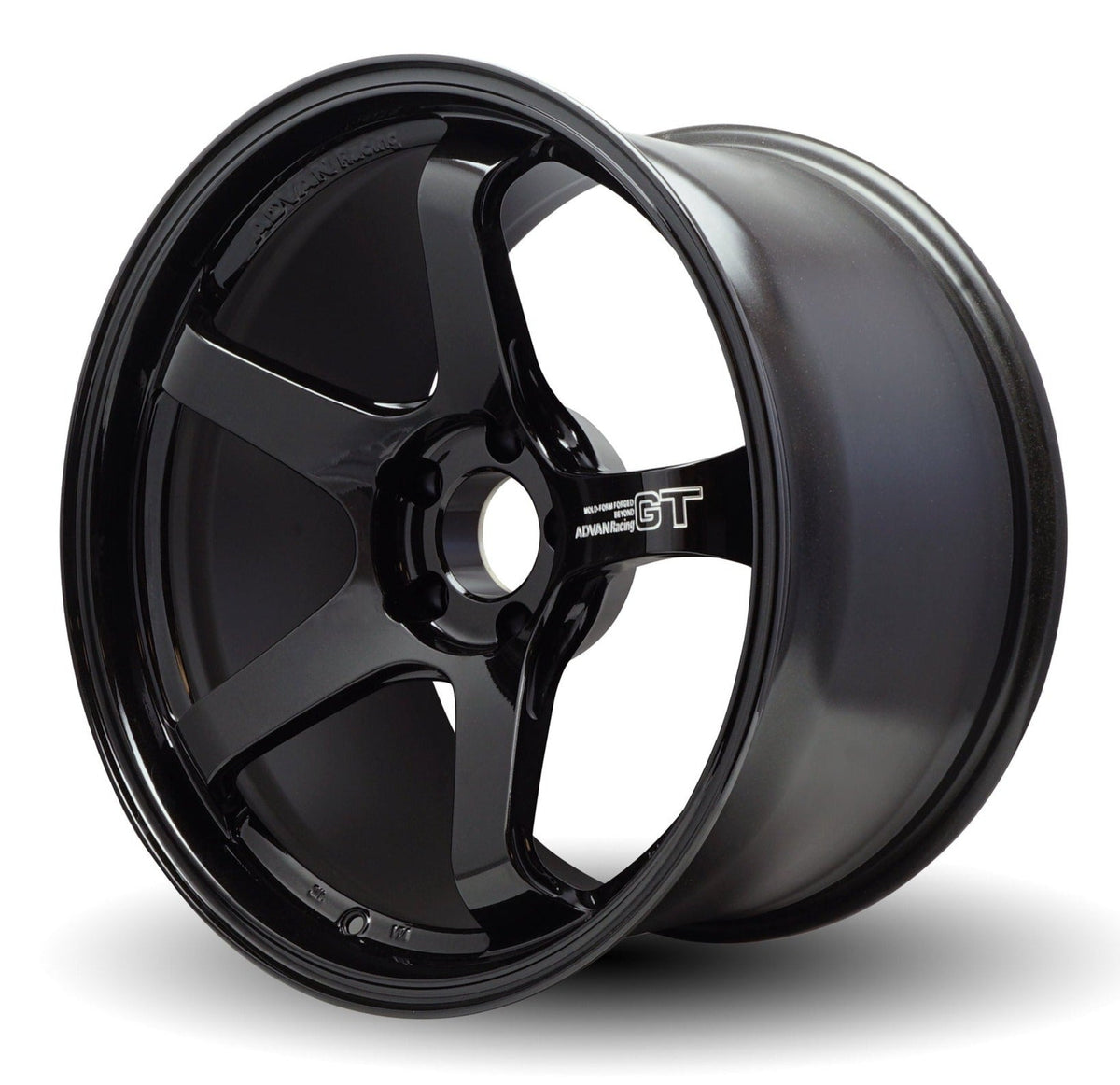 Advan Racing GT Beyond - 18x9.5 +22 / 18x10.5 +34 / 5x120 - Racing Titanium Black *Set of 4*