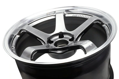 Advan Racing GT Beyond - 19x9.5 +22 / 19x10.5 +34 / 5x120 - Machining & Racing Hyper Black (F80 M3 / F82 M4 / F87 M2 Fitment) *Set of 4*