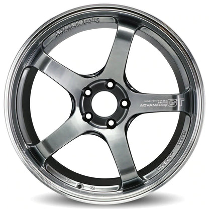 Advan Racing GT Beyond - 19x9.5 +22 / 19x10.5 +34 / 5x120 - Machining & Racing Hyper Black (F80 M3 / F82 M4 / F87 M2 Fitment) *Set of 4*