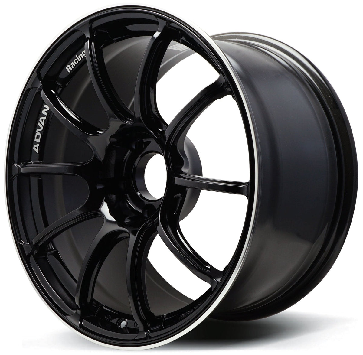 Advan RZII - 17x9 +45 5x114.3 - Racing Gloss Black & Ring *Set of 4*