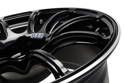 Advan RZII - 17x9 +45 5x114.3 - Racing Gloss Black & Ring *Set of 4*