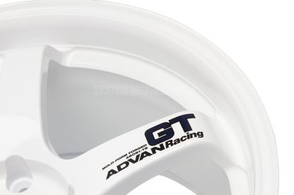 Advan Racing GT - 18x9.5 / +45 / 5x114.3 - Racing White *Set of 4*