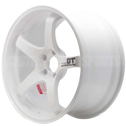 Advan Racing GT - 18x9.5 / +45 / 5x114.3 - Racing White *Set of 4*