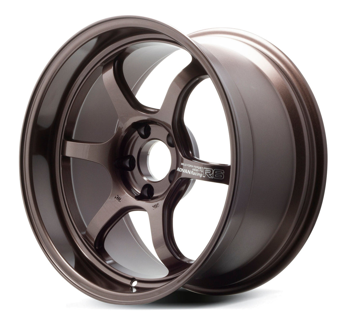 Advan Racing R6 - 18x9.5 / +38 / 5x114.3 - Racing Copper Bronze *Set of 4*