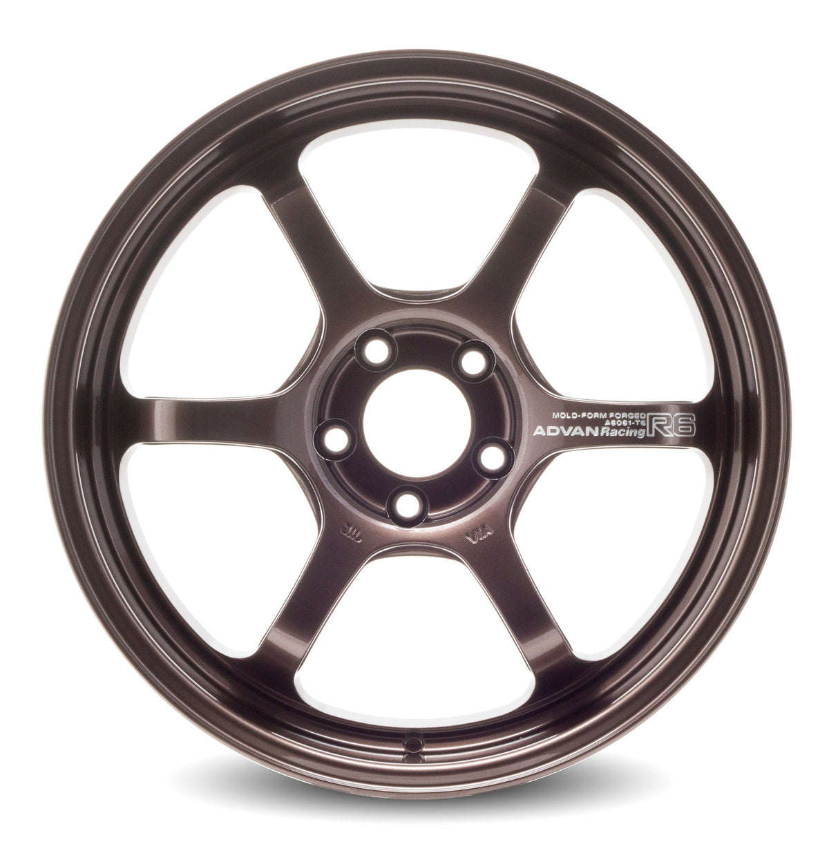 Advan Racing R6 - 18x9.5 / +38 / 5x114.3 - Racing Copper Bronze *Set of 4*