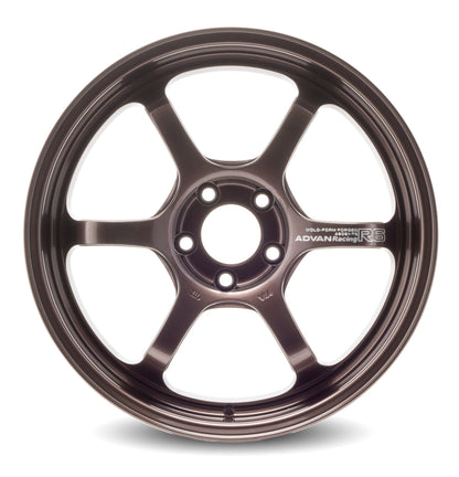 Advan Racing R6 - 18x9.5 / +38 / 5x114.3 - Racing Copper Bronze *Set of 4*