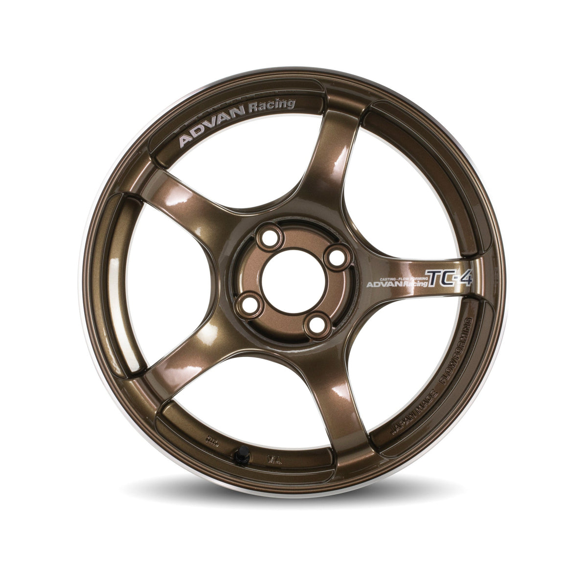 Advan TC-4 - 17x9 / +45 / 5x114.3 -  Umber Bronze Metallic & Ring (S2000 Fitment) *Set of 4*