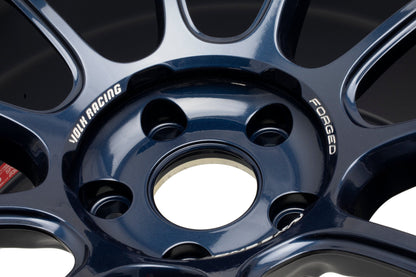 Volk Racing ZE40 M-Spec - 18x9.5 / +21 / 5x114.3 - Mag Blue *Set of 4*